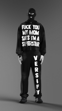 Load image into Gallery viewer, Black Acid Wash F*** YOU Set
